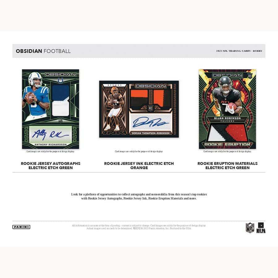 Panini - 2023 Obsidian American Football (NFL) - Hobby Box - The Card Vault
