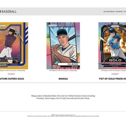 Panini - 2023 Prizm Baseball (MLB) - Hobby Box - The Card Vault
