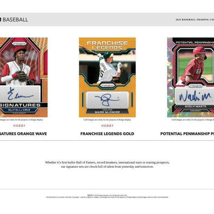 Panini - 2023 Prizm Baseball (MLB) - Hobby Box - The Card Vault