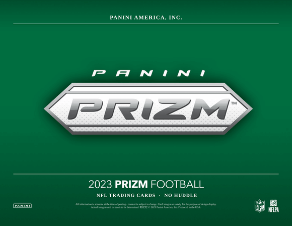 Panini - 2023 Prizm No Huddle American Football (NFL) - Hobby Box - The Card Vault