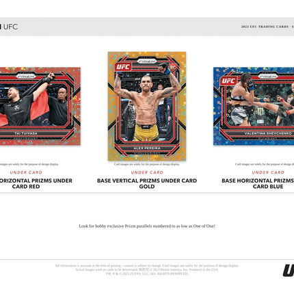Panini - 2023 Prizm UFC Under Card - Hobby Box - The Card Vault
