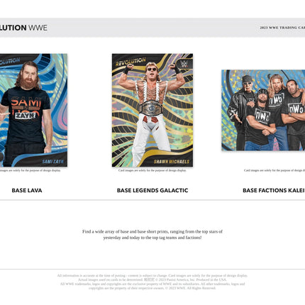 Panini - 2023 Revolution WWE Wrestling - Hobby Box - The Card Vault
