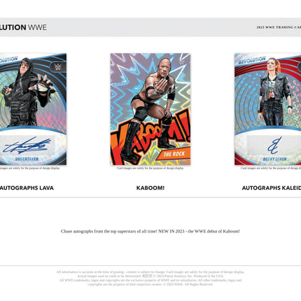 Panini - 2023 Revolution WWE Wrestling - Hobby Box - The Card Vault