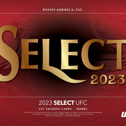 Panini - 2023 Select UFC - Hobby Box - The Card Vault