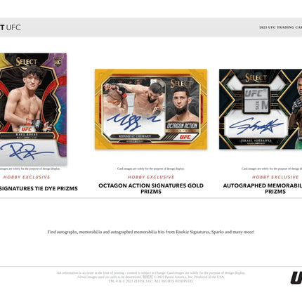 Panini - 2023 Select UFC - Hobby Box - The Card Vault