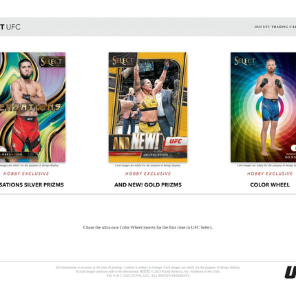 Panini - 2023 Select UFC - Hobby Box - The Card Vault