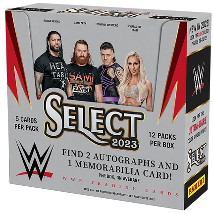 Panini - 2023 Select WWE - Hobby Box - The Card Vault