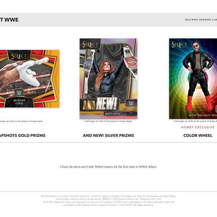 Panini - 2023 Select WWE - Hobby Box - The Card Vault