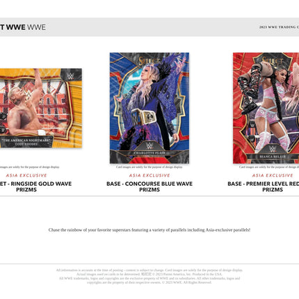 Panini - 2023 Select WWE - Tmall Hobby Box - The Card Vault