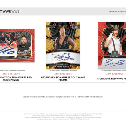 Panini - 2023 Select WWE - Tmall Hobby Box - The Card Vault