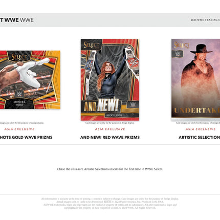 Panini - 2023 Select WWE - Tmall Hobby Box - The Card Vault
