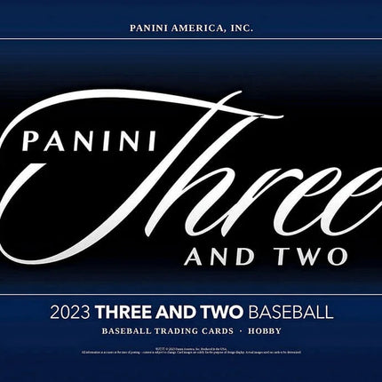 Panini - 2023 Three and Two Baseball (MLB) - Hobby Box - The Card Vault