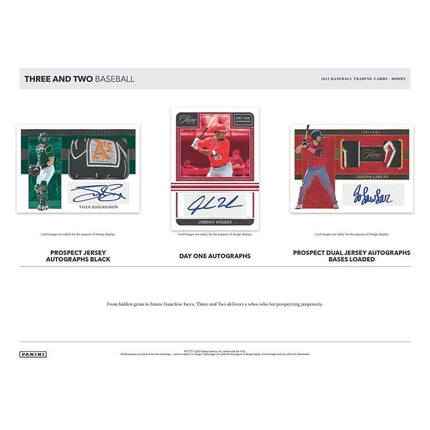 Panini - 2023 Three and Two Baseball (MLB) - Hobby Box - The Card Vault