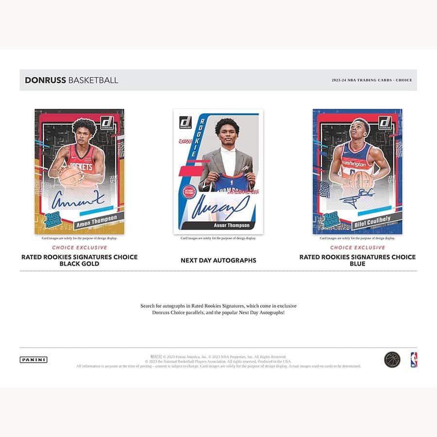 Panini - 2023/24 Donruss Basketball (NBA) - Choice Box - The Card Vault