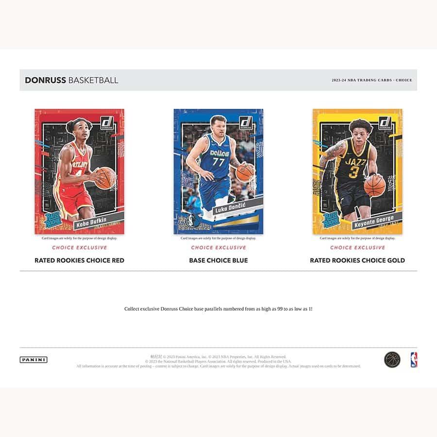 Panini - 2023/24 Donruss Basketball (NBA) - Choice Box - The Card Vault