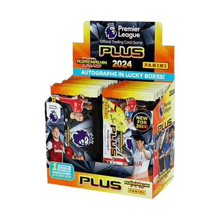 Panini - 2023/24 Premier League Adrenalyn XL PLUS Football (Soccer) - Booster Box (50 Packs) - The Card Vault
