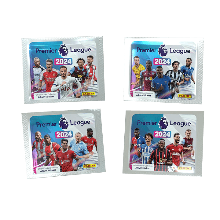Panini - 2023/24 Premier League Football (Soccer) Sticker Collection - Booster Box (100 Stickers) - The Card Vault