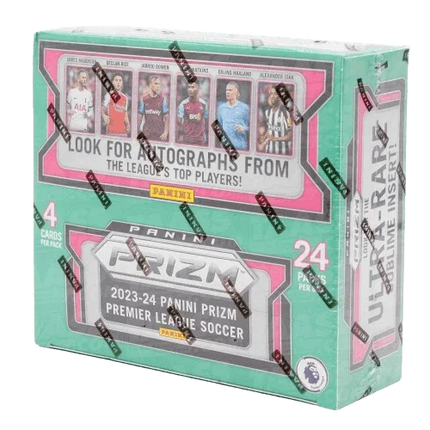 Panini - 2023/24 Prizm Premier League Football (Soccer) - Retail Box - The Card Vault