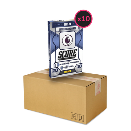 Panini - 2023/24 Score Premier League Football (Soccer) - Retail Box Display Case (10x Boxes) - The Card Vault