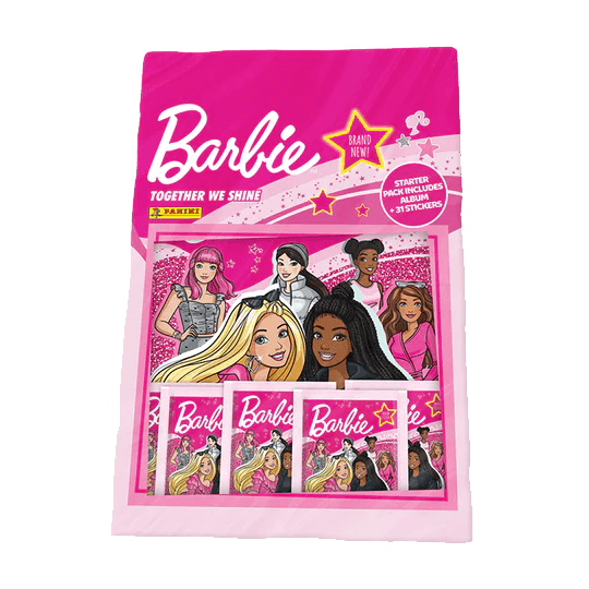 Panini - Barbie Sticker Collection - Starter Pack - The Card Vault