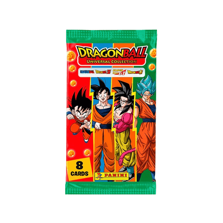 Panini - Dragon Ball Universal Trading Card Collection - Booster Pack (8 Cards) - The Card Vault