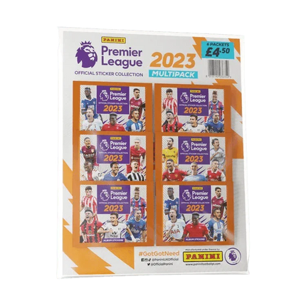 Panini Premier League Official Sticker Collection 2023 - Multipack - The Card Vault