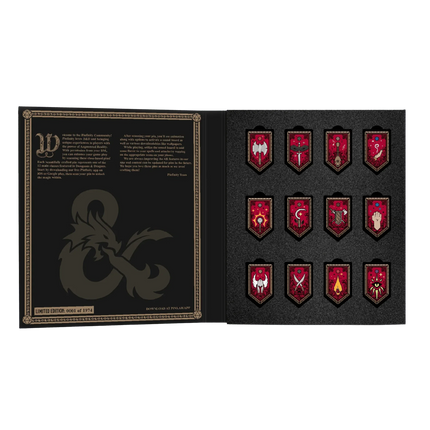 Pinfinity: Dungeons & Dragons - Augmented Reality Class AR Pin Set (Limited Edition) - The Card Vault
