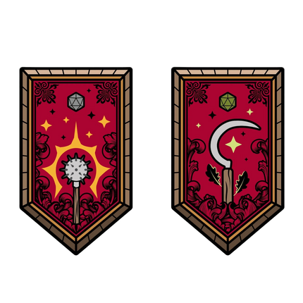 Pinfinity: Dungeons & Dragons - Augmented Reality Class AR Pin Set (Limited Edition) - The Card Vault