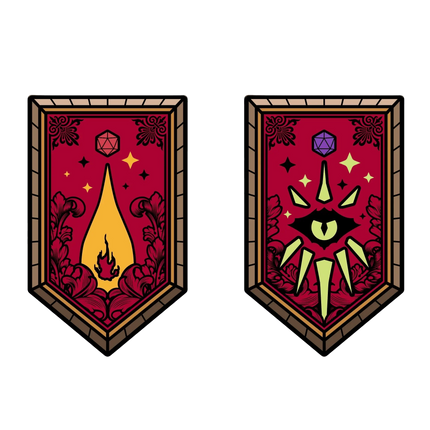 Pinfinity: Dungeons & Dragons - Augmented Reality Class AR Pin Set (Limited Edition) - The Card Vault