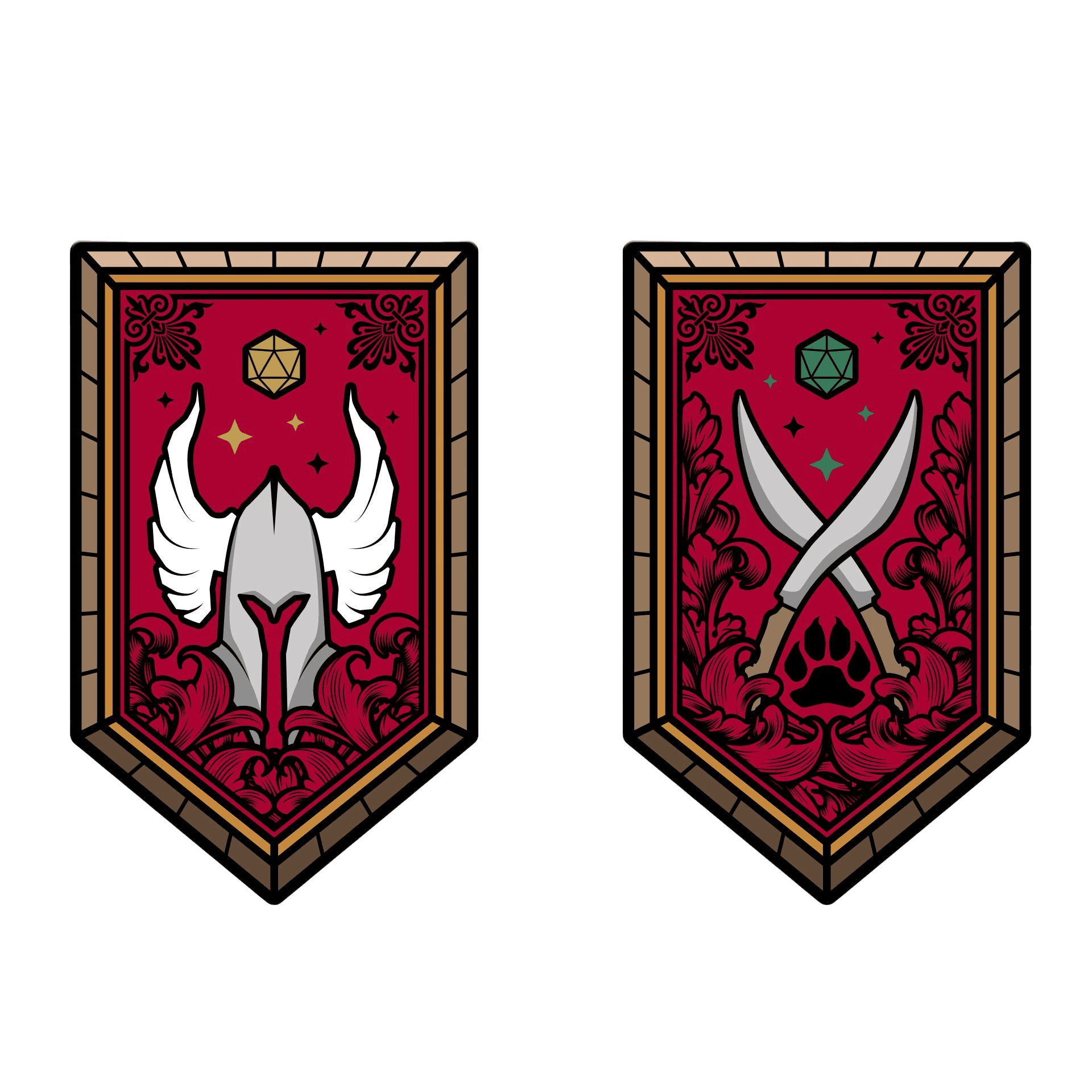 Pinfinity: Dungeons & Dragons - Augmented Reality Class AR Pin Set (Limited Edition) - The Card Vault