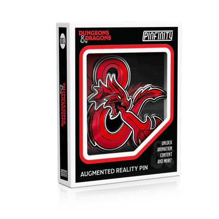 Pinfinity: Dungeons & Dragons - Dragon AR Pin - The Card Vault