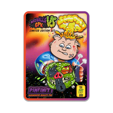Pinfinity: GPK vs. Madballs - Lock Lips VS Adam Bomb (Limited Edition Set) - The Card Vault