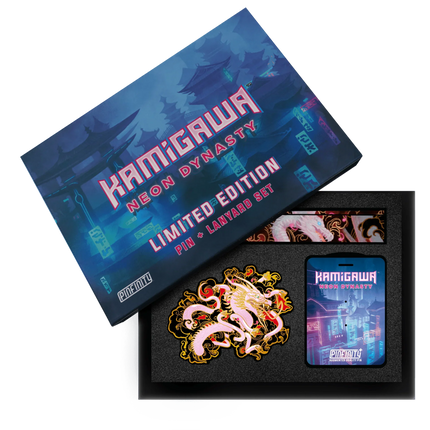 Pinfinity: Kamigawa: Neon Dynasty - XL AR Pin & Lanyard Set (Limited Edition) - The Card Vault