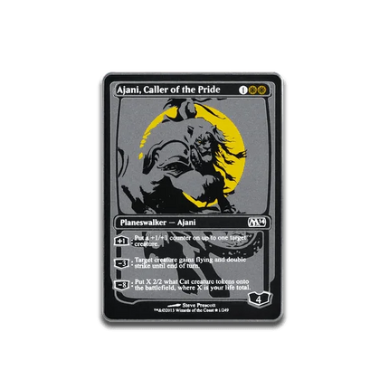 Pinfinity - Magic: The Gathering - Ajani, Caller of the Pride AR Pin - The Card Vault