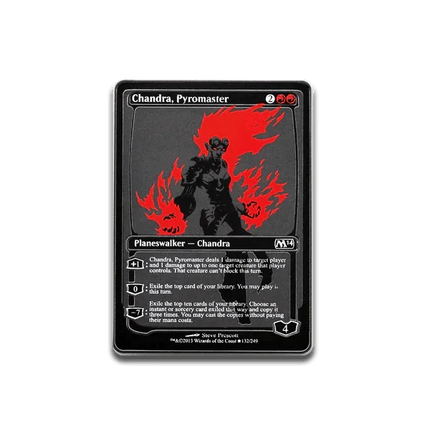 Pinfinity - Magic: The Gathering - Chandra, Pyromaster AR Pin - The Card Vault