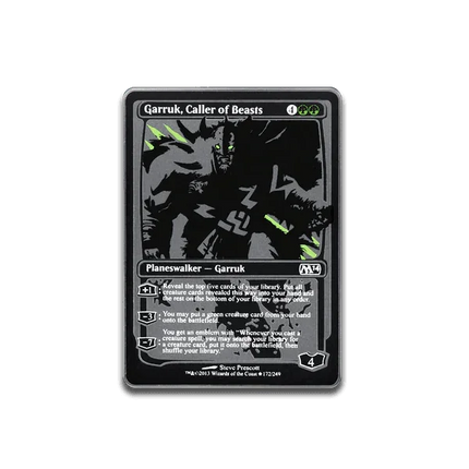 Pinfinity - Magic: The Gathering - Garruk, Caller of Beasts AR Pin - The Card Vault