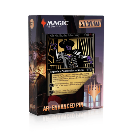 Pinfinity - Magic: The Gathering - Ob Nixilis AR Pin - The Card Vault