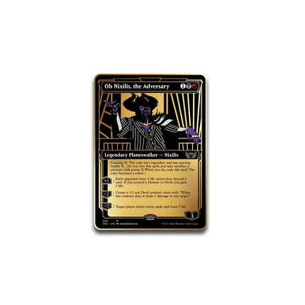 Pinfinity - Magic: The Gathering - Ob Nixilis AR Pin - The Card Vault