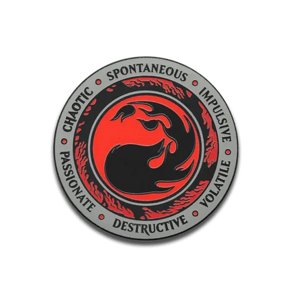 Pinfinity - Magic: The Gathering - Red Mana Crest AR Pin - The Card Vault