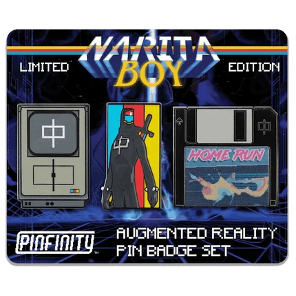 Pinfinity: Narita Boy - 3 Pin AR Set (Limited Edition) - The Card Vault