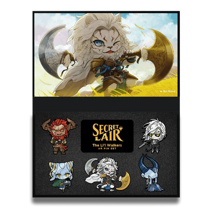 Pinfinity: Secret Lair: Li'l Walkers - AR Pin Set (Limited Edition) - The Card Vault