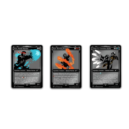 Pinfinity: Secret Lair x Street Fighter - AR Pin Set (Limited Edition) - The Card Vault