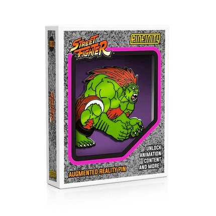 Pinfinity: Street Fighter - Blanka AR Pin - The Card Vault