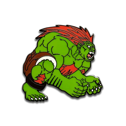 Pinfinity: Street Fighter - Blanka AR Pin - The Card Vault