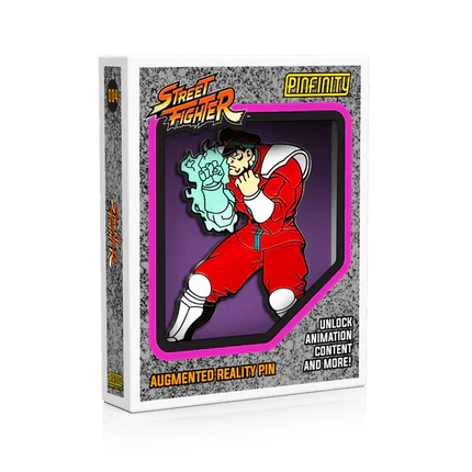 Pinfinity: Street Fighter - M. Bison AR Pin - The Card Vault