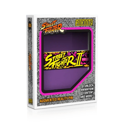 Pinfinity: Street Fighter- Marquee AR Pin - The Card Vault