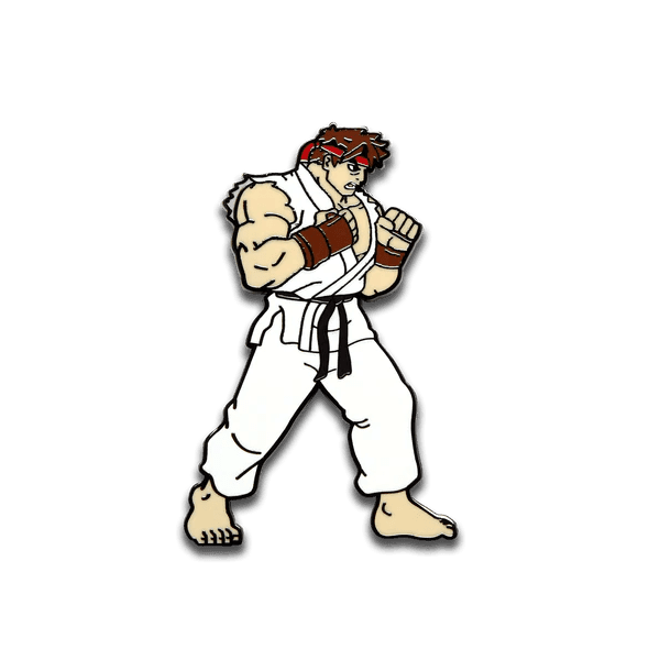 Pinfinity: Street Fighter - Ryu AR Pin - The Card Vault