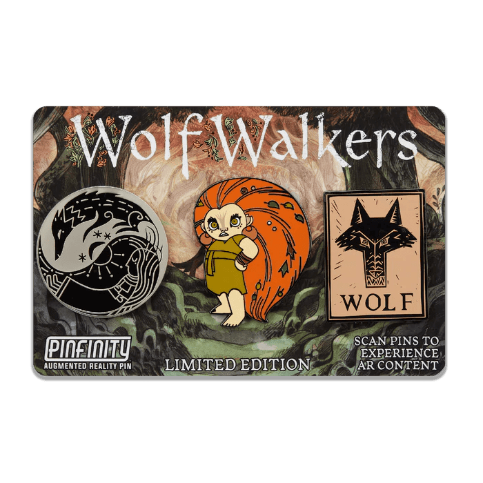 Pinfinity: Wolfwalkers - 3 Pin AR Set (Limited Edition) - The Card Vault