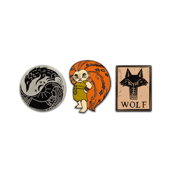 Pinfinity: Wolfwalkers - 3 Pin AR Set (Limited Edition) - The Card Vault