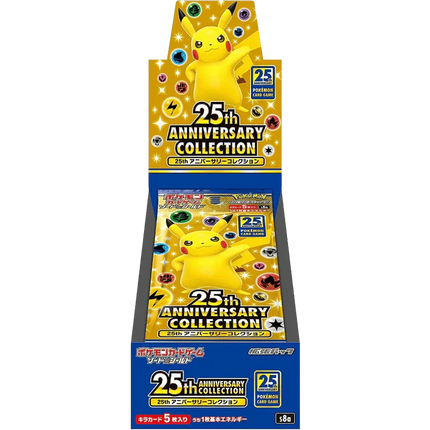 Pokemon TCG: 25th Anniversary Collection (s8a) Booster Box (Japanese) - The Card Vault